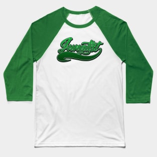 Team Junglist Tail Green Baseball T-Shirt